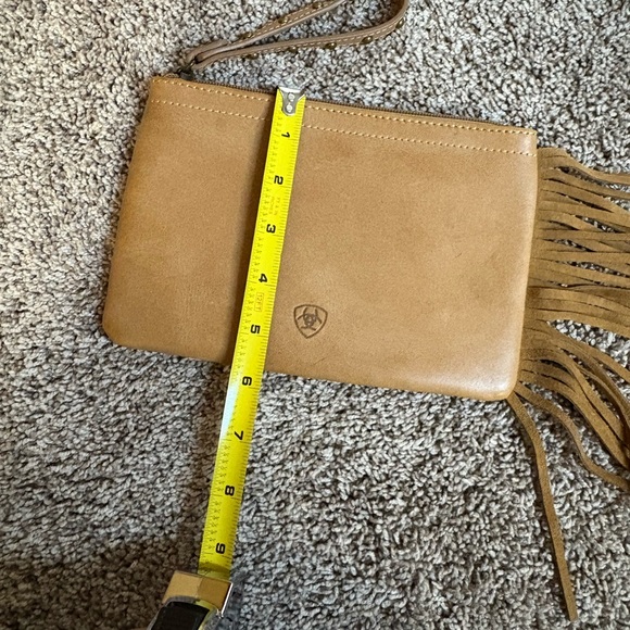 Ariat Camel Beige Fringe Wrislet Genuine Leather - Picture 7 of 7